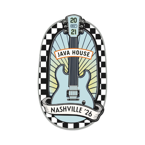 Exclusive ECR X Java House Lapel Pin - Nashville