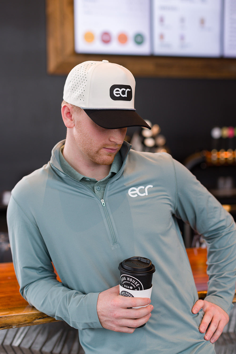 Ed Carpenter Racing – Limited Edition Team Hat - Tan/Black