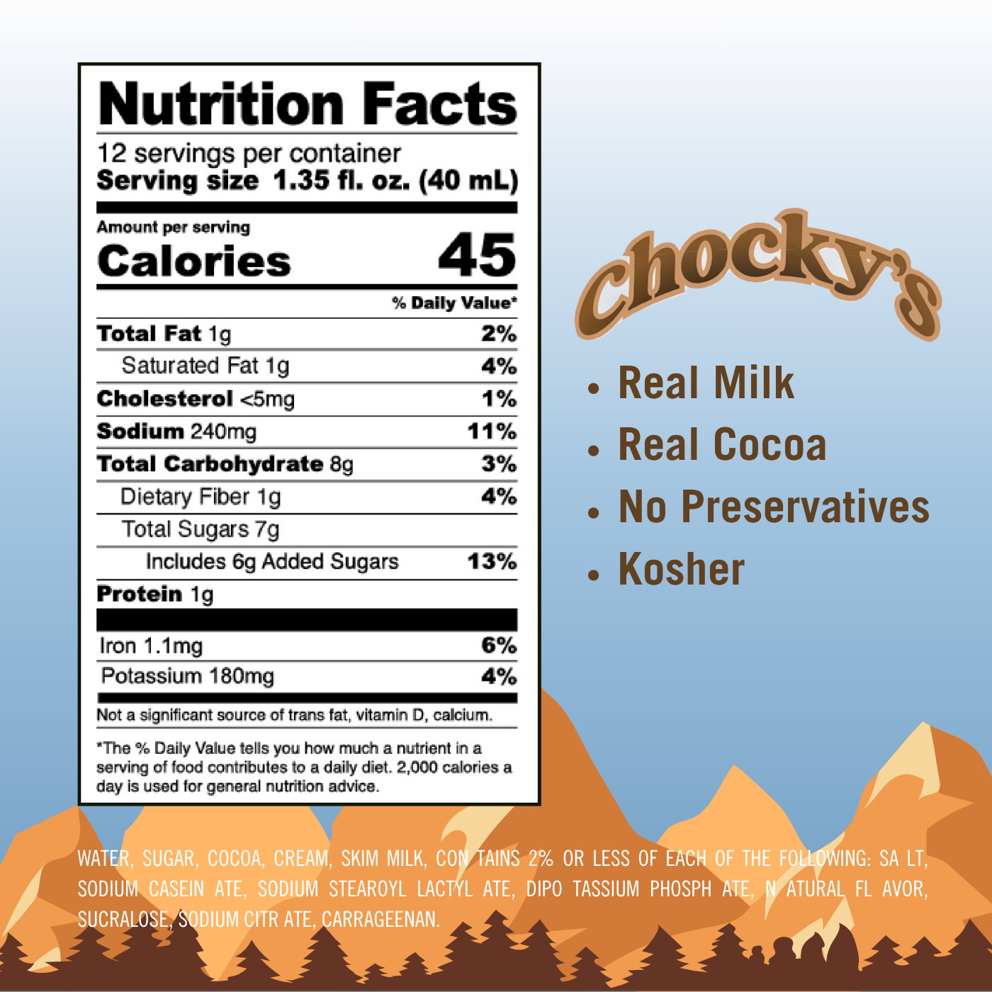 Chocky's Hot Cocoa - Made with Real Milk