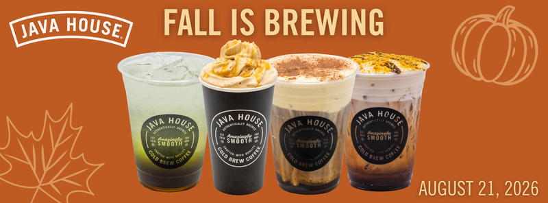 Fall is Brewing at Java House Café