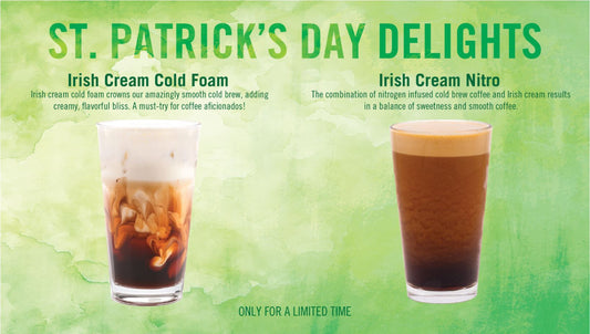 Sip O' the Irish: Java House Introduces St. Patrick's Day Signature Cold Brews!