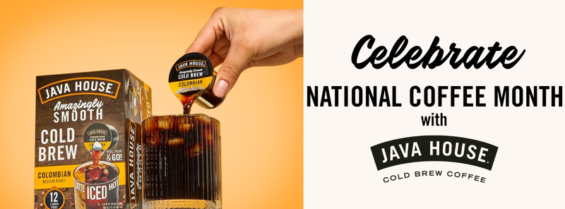 Celebrate National Coffee Month with Java House