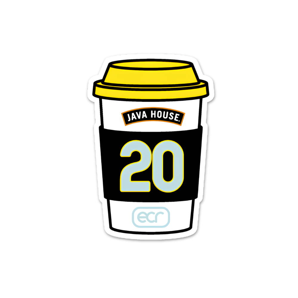 Exclusive ECR X Java House Lapel Pin - Detroit