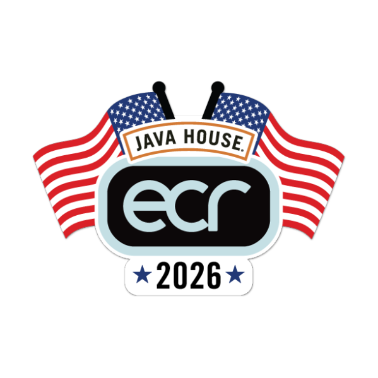 Exclusive ECR X Java House Lapel Pin - Mid Ohio