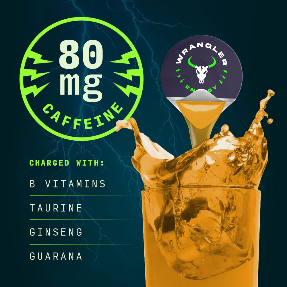 Sugar Free Wrangler Liquid Energy Pods