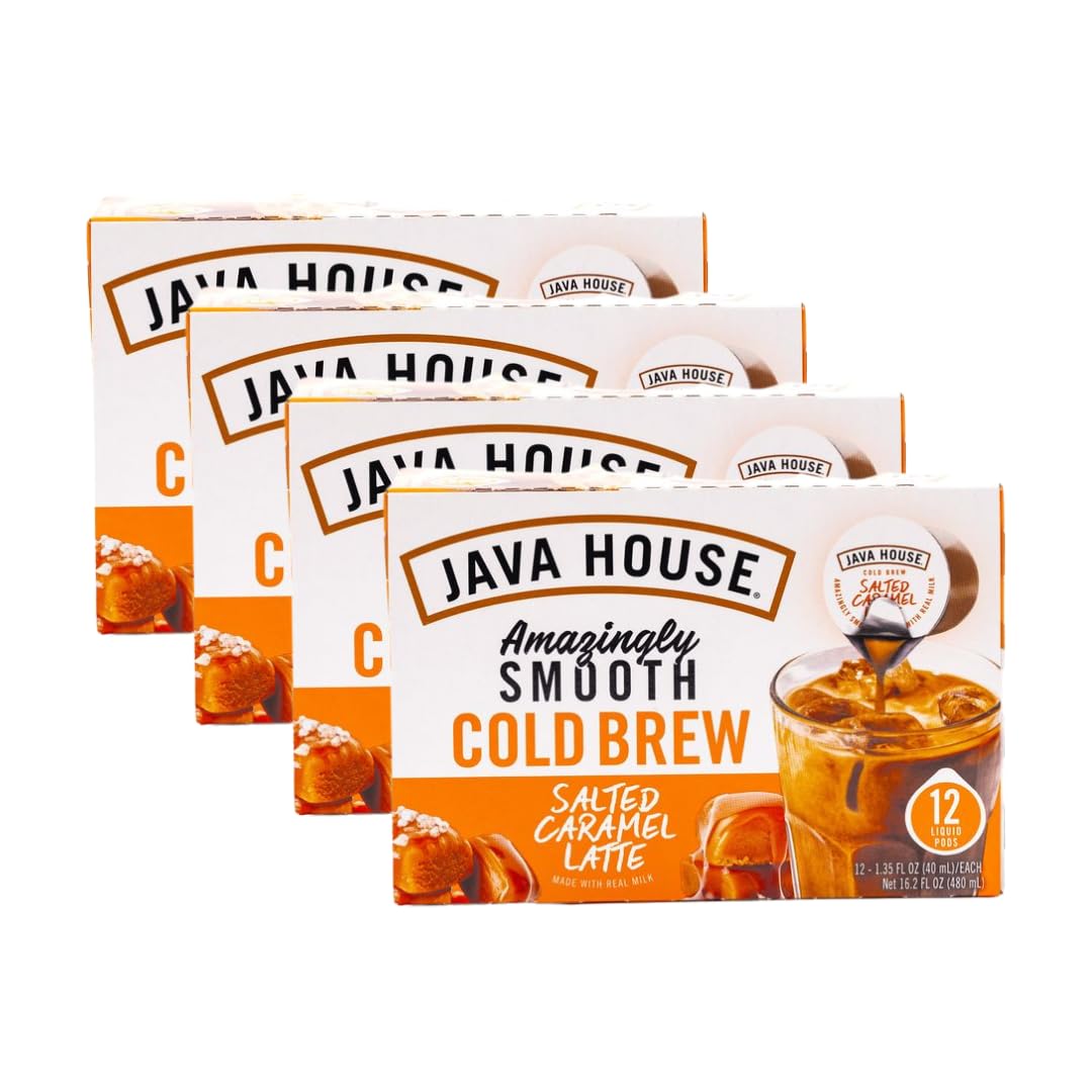 Java House Latte Cold Brew Coffee Pods - French Vanilla