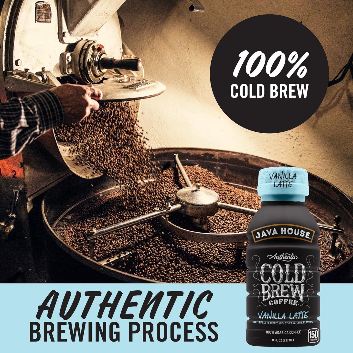 Cold Brew 8oz Bottles - French Vanilla Latte