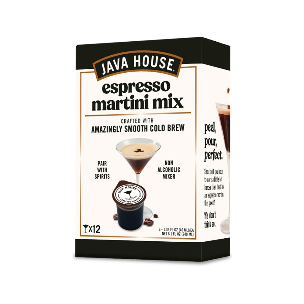 Java House Cold Brew Espresso Martini Mix - Peel and Pour Pods