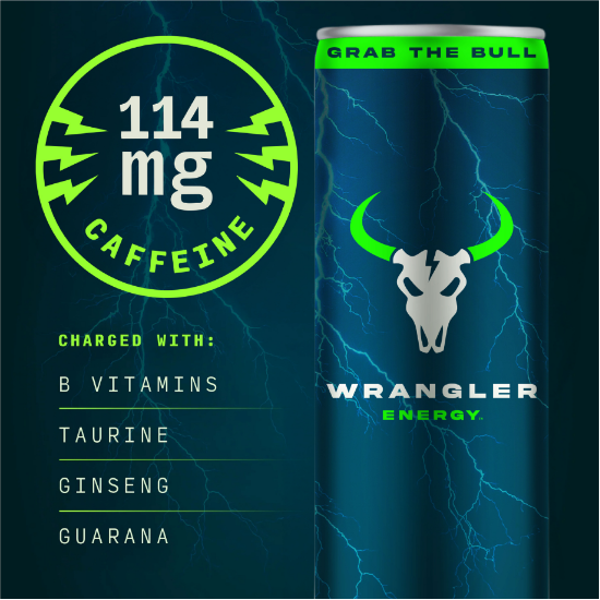 Wrangler Original Energy Drink 12-Pack Cans