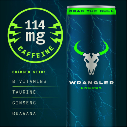 Wrangler Original Energy Drink 12-Pack Cans