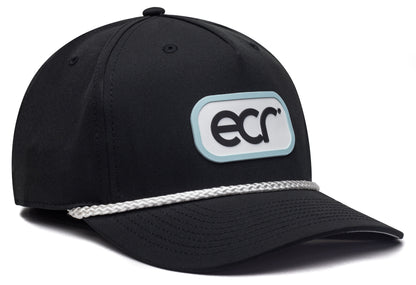 Ed Carpenter Racing – Limited Edition Team Hat - Black w/ Rope