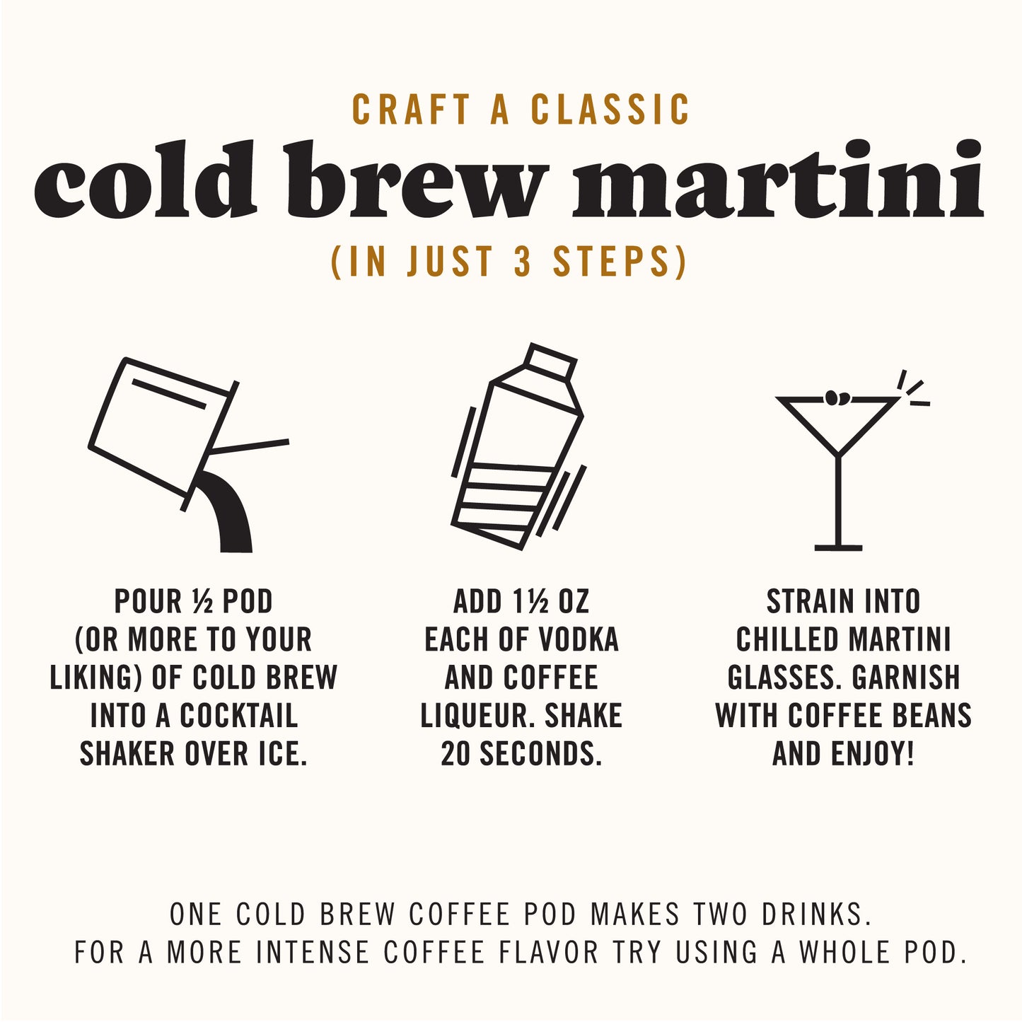 Java House Cold Brew Espresso Martini Mix