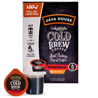 Cold Brew Coffee Pods - Ethiopian