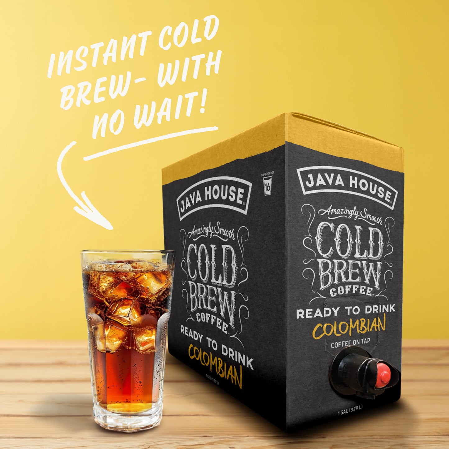 Cold Brew On Tap - Colombian – Java House