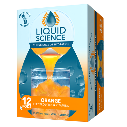 Liquid Science Orange Hydration Pods Java House Liquid Science Orange Hydration Pods Java House