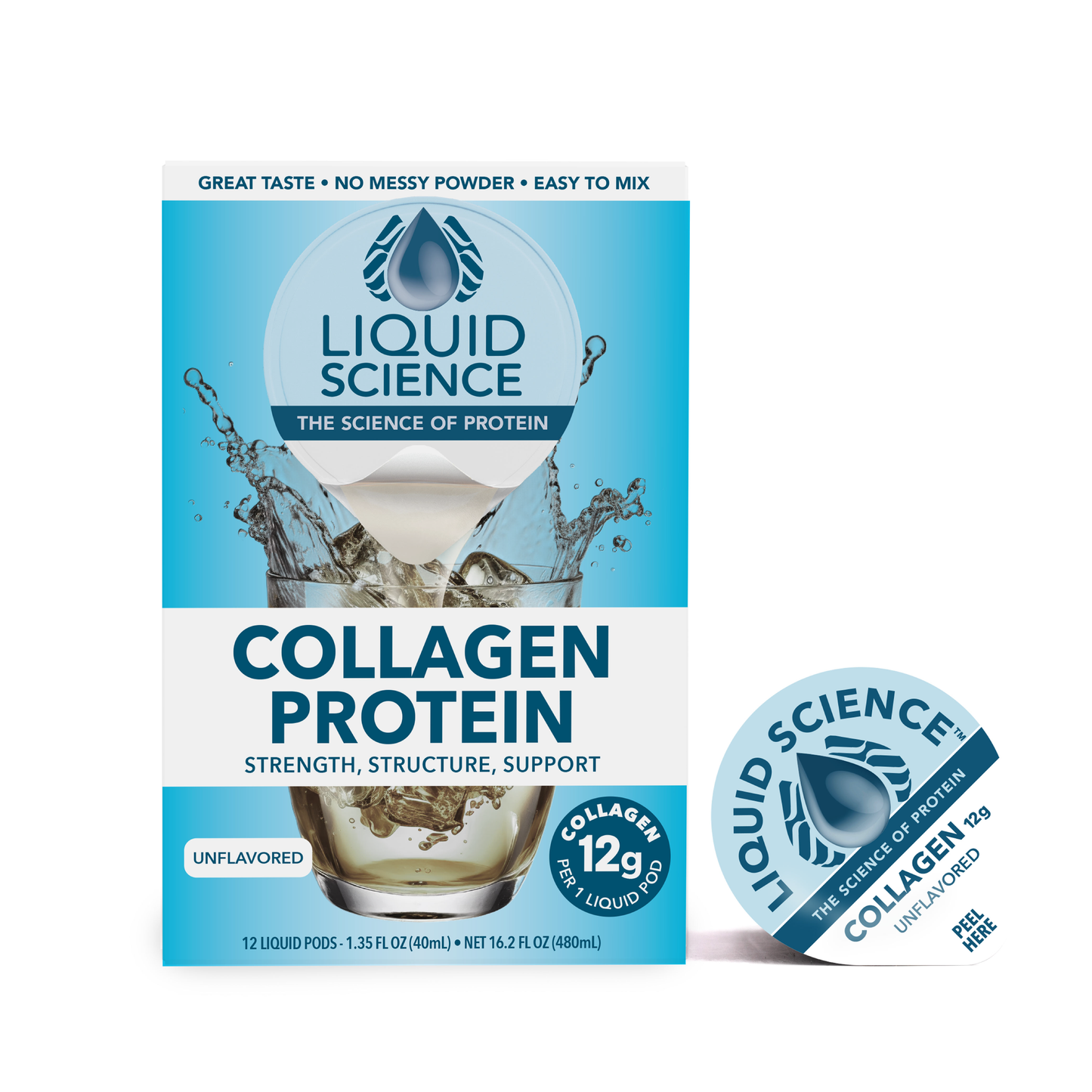 Liquid Science Collagen Protein - Unflavored