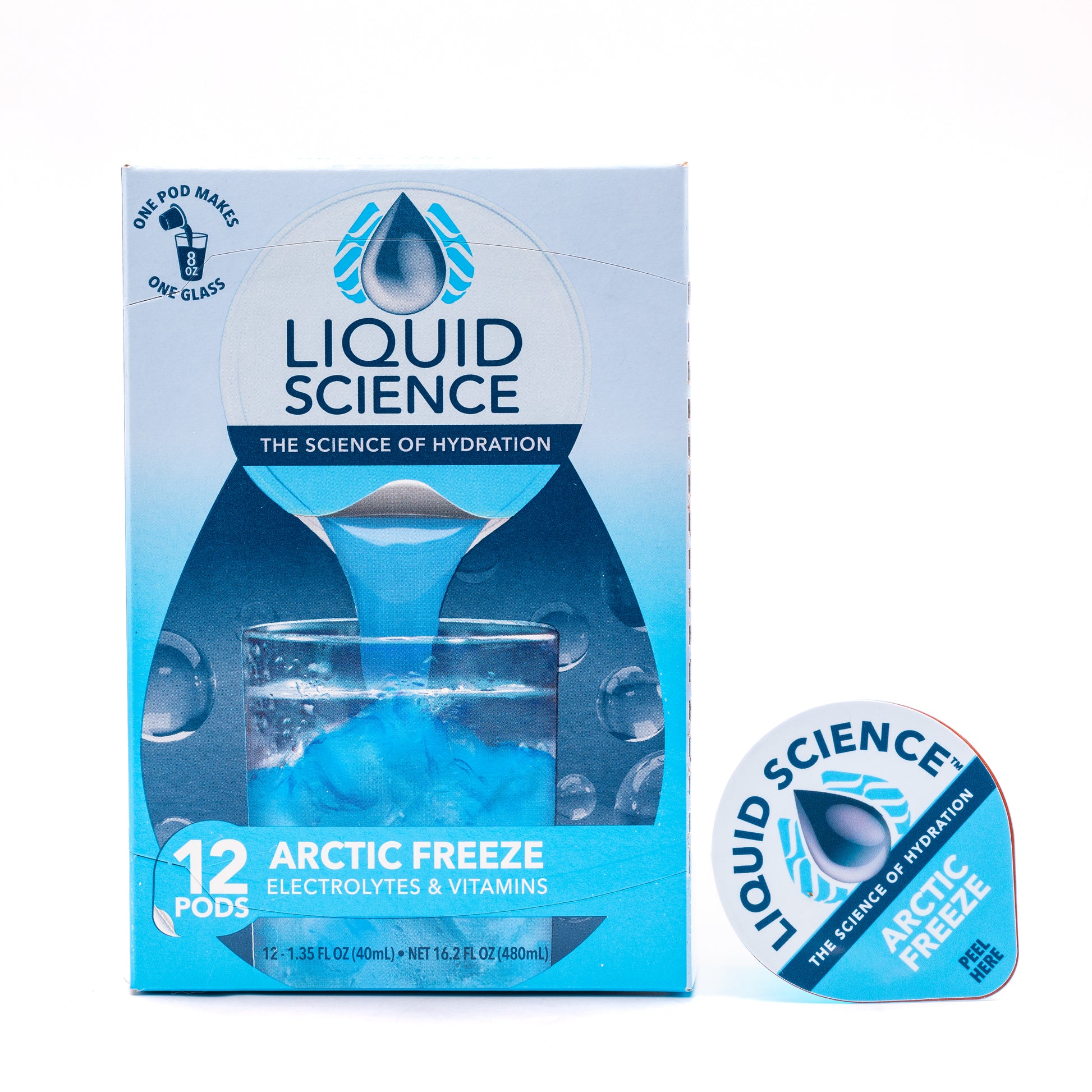 Liquid Science Orange Hydration Pods - Case of 48 Liquid Science Orange Hydration Pods - Case of 48