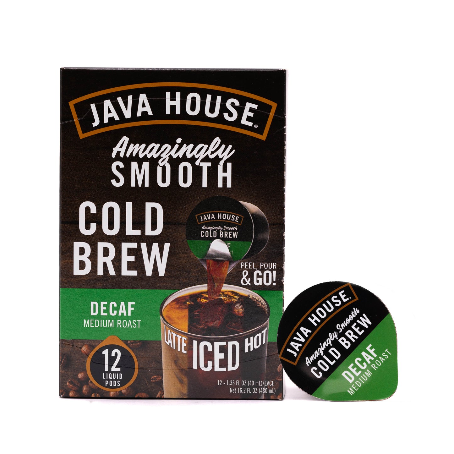 Cold Brew Coffee Pods - Decaf