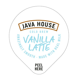 Java House Latte Cold Brew Coffee Pods - French Vanilla