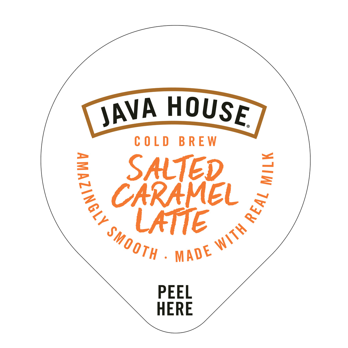 Java House Lattes Java House Latte Cold Brew Coffee Pods - Salted Caramel