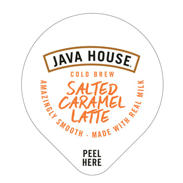 Java House Latte Cold Brew Coffee Pods - Salted Caramel