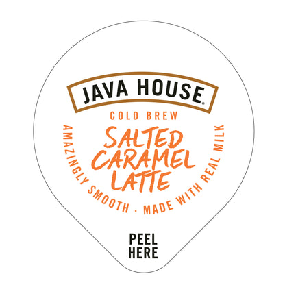 Java House Latte Cold Brew Coffee Pods - Salted Caramel