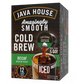 Java House Cold Brew Coffee Pods