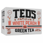 Ted's Famous White Peach Cold Brewed Green Tea