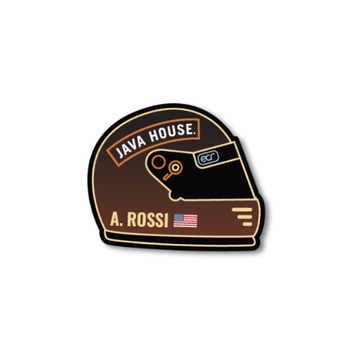 Exclusive ECR X Java House Lapel Pin - Barber