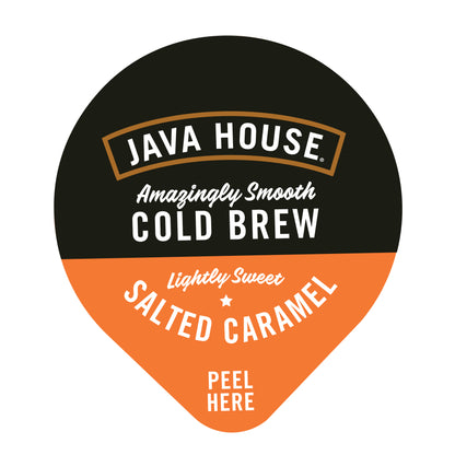 Cold Brew Coffee Pods - Salted Caramel - Lightly Sweet