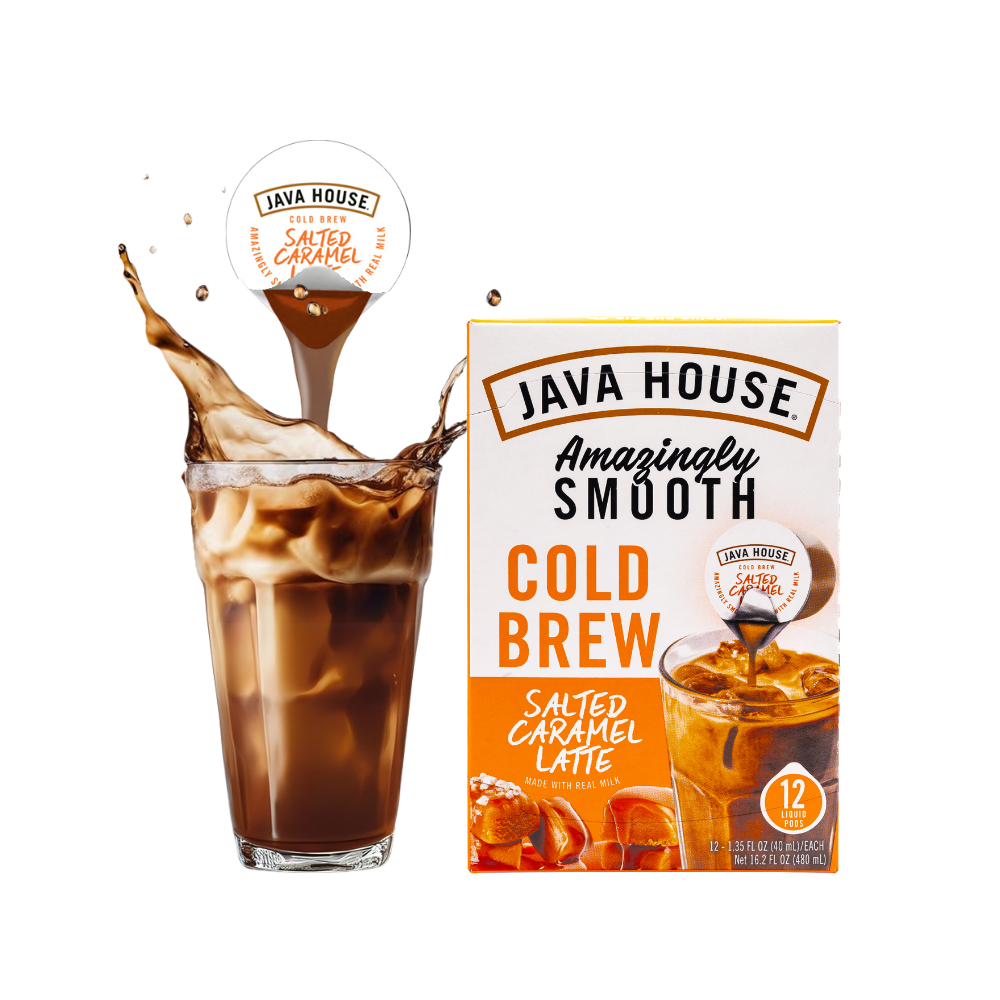 Java House Lattes Java House Latte Cold Brew Coffee Pods - Salted Caramel