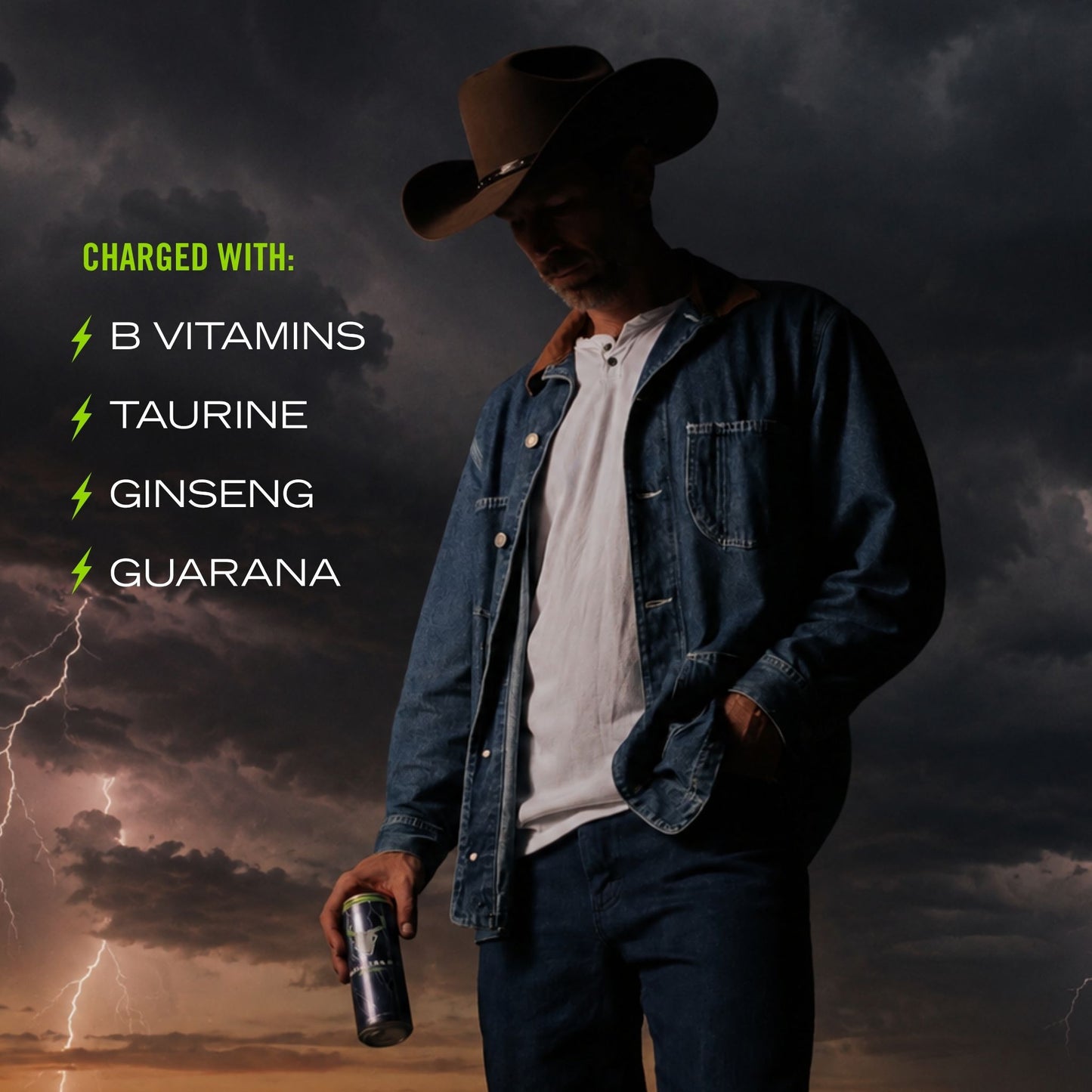 Wrangler Original Energy Drink 12-Pack Cans