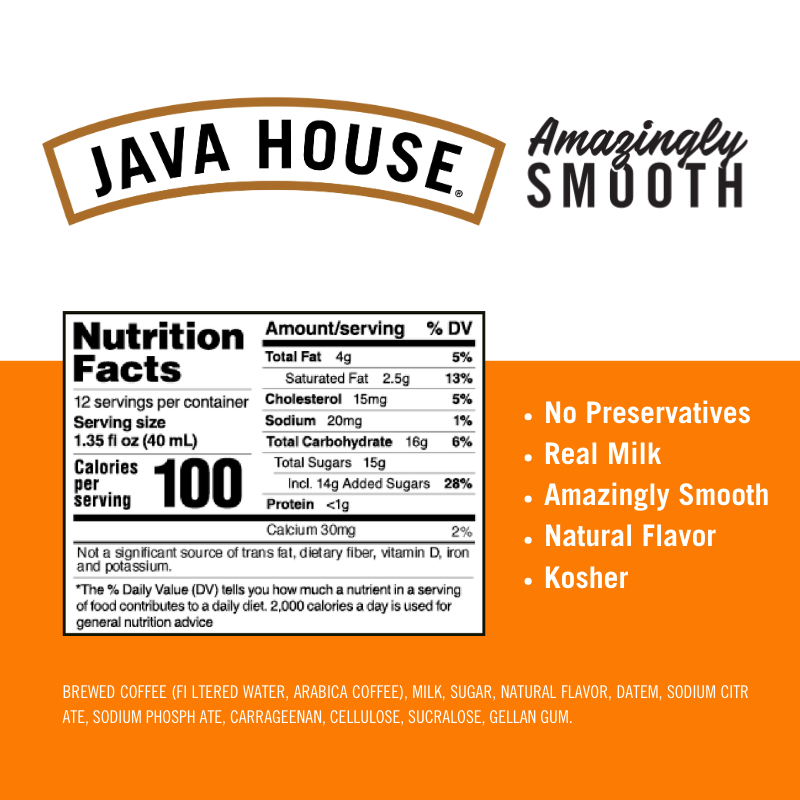 Java House Latte Cold Brew Coffee Pods - French Vanilla