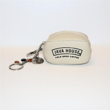 Java House Leather Coffee Pod Bag Charm