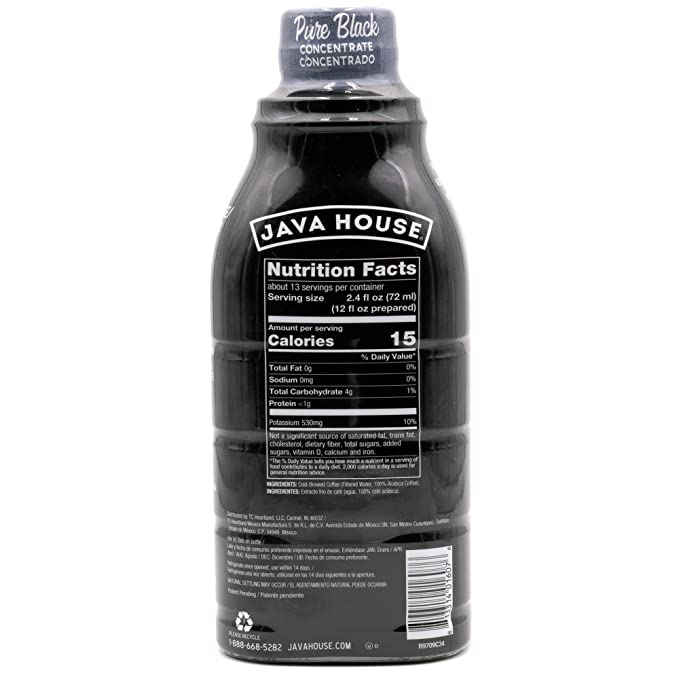 Java Peruvian Cold Brew Cold Brew Concentrate – Java House